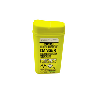 Sharps Box – 0.2LTR Yellow